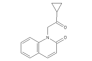 1-(2-cyclopropyl-2-keto-ethyl)carbostyril
