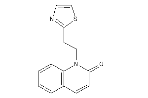 1-(2-thiazol-2-ylethyl)carbostyril
