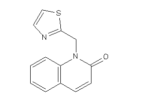 Image of 1-(thiazol-2-ylmethyl)carbostyril