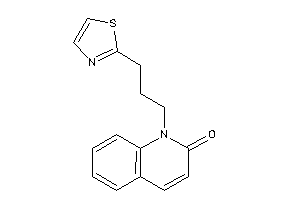 1-(3-thiazol-2-ylpropyl)carbostyril