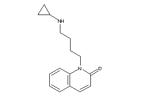 1-[4-(cyclopropylamino)butyl]carbostyril