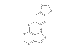 1,3-benzodioxol-5-yl(1H-pyrazolo[4,3-d]pyrimidin-7-yl)amine