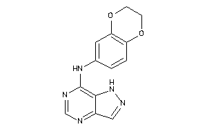 2,3-dihydro-1,4-benzodioxin-7-yl(1H-pyrazolo[4,3-d]pyrimidin-7-yl)amine