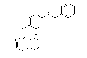 (4-benzoxyphenyl)-(1H-pyrazolo[4,3-d]pyrimidin-7-yl)amine