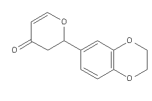 2-(2,3-dihydro-1,4-benzodioxin-6-yl)-2,3-dihydropyran-4-one