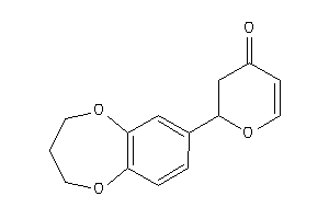 2-(3,4-dihydro-2H-1,5-benzodioxepin-7-yl)-2,3-dihydropyran-4-one