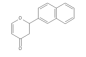 Image of 2-(2-naphthyl)-2,3-dihydropyran-4-one