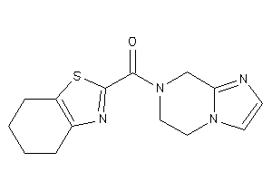 6,8-dihydro-5H-imidazo[1,2-a]pyrazin-7-yl(4,5,6,7-tetrahydro-1,3-benzothiazol-2-yl)methanone