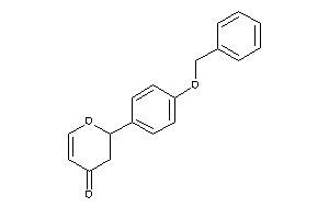 2-(4-benzoxyphenyl)-2,3-dihydropyran-4-one