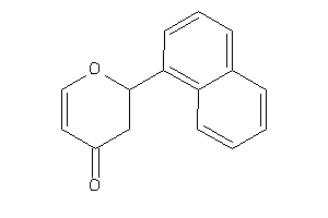 Image of 2-(1-naphthyl)-2,3-dihydropyran-4-one