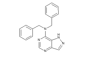 Dibenzyl(1H-pyrazolo[4,3-d]pyrimidin-7-yl)amine