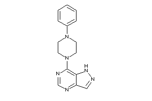 7-(4-phenylpiperazino)-1H-pyrazolo[4,3-d]pyrimidine