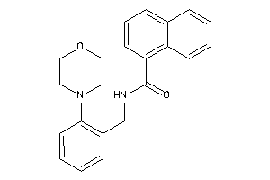Image of N-(2-morpholinobenzyl)-1-naphthamide