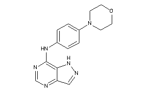 (4-morpholinophenyl)-(1H-pyrazolo[4,3-d]pyrimidin-7-yl)amine