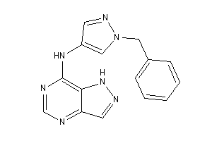 (1-benzylpyrazol-4-yl)-(1H-pyrazolo[4,3-d]pyrimidin-7-yl)amine