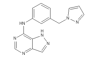 1H-pyrazolo[4,3-d]pyrimidin-7-yl-[3-(pyrazol-1-ylmethyl)phenyl]amine