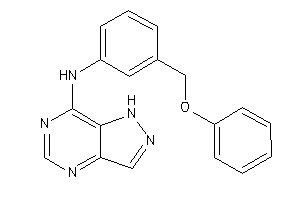 [3-(phenoxymethyl)phenyl]-(1H-pyrazolo[4,3-d]pyrimidin-7-yl)amine