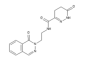 6-keto-N-[2-(1-ketophthalazin-2-yl)ethyl]-4,5-dihydro-1H-pyridazine-3-carboxamide