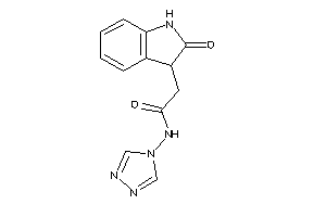 2-(2-ketoindolin-3-yl)-N-(1,2,4-triazol-4-yl)acetamide