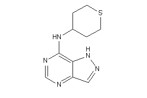 1H-pyrazolo[4,3-d]pyrimidin-7-yl(tetrahydrothiopyran-4-yl)amine
