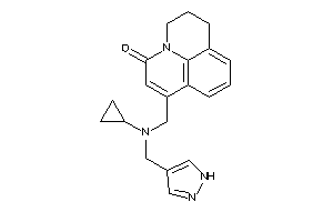 [cyclopropyl(1H-pyrazol-4-ylmethyl)amino]methylBLAHone