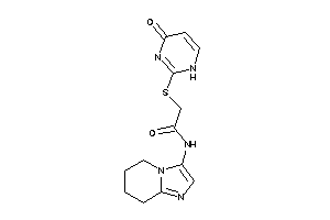 2-[(4-keto-1H-pyrimidin-2-yl)thio]-N-(5,6,7,8-tetrahydroimidazo[1,2-a]pyridin-3-yl)acetamide