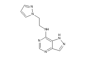 1H-pyrazolo[4,3-d]pyrimidin-7-yl(2-pyrazol-1-ylethyl)amine