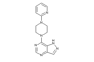 7-[4-(2-pyridyl)piperazino]-1H-pyrazolo[4,3-d]pyrimidine