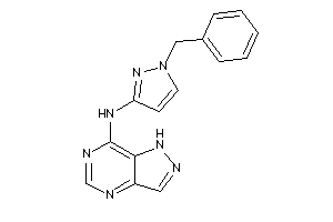 (1-benzylpyrazol-3-yl)-(1H-pyrazolo[4,3-d]pyrimidin-7-yl)amine