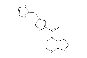 3,4a,5,6,7,7a-hexahydro-2H-cyclopenta[b][1,4]oxazin-4-yl-[1-(2-furfuryl)pyrrol-3-yl]methanone