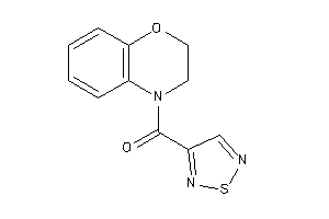 2,3-dihydro-1,4-benzoxazin-4-yl(1,2,5-thiadiazol-3-yl)methanone