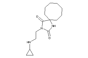 3-[2-(cyclopropylamino)ethyl]-1,3-diazaspiro[4.7]dodecane-2,4-quinone
