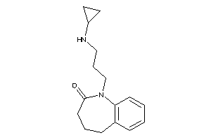 1-[3-(cyclopropylamino)propyl]-4,5-dihydro-3H-1-benzazepin-2-one