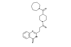 Image of 2-[3-[4-(azepane-1-carbonyl)piperidino]-3-keto-propyl]-3H-quinazolin-4-one