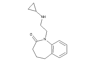 Image of 1-[2-(cyclopropylamino)ethyl]-4,5-dihydro-3H-1-benzazepin-2-one