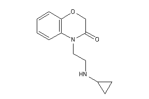 4-[2-(cyclopropylamino)ethyl]-1,4-benzoxazin-3-one
