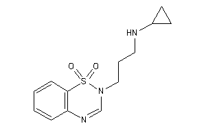 Cyclopropyl-[3-(1,1-diketobenzo[e][1,2,4]thiadiazin-2-yl)propyl]amine