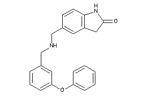 5-[[(3-phenoxybenzyl)amino]methyl]oxindole