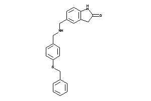 5-[[(4-benzoxybenzyl)amino]methyl]oxindole