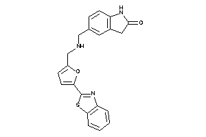 5-[[[5-(1,3-benzothiazol-2-yl)-2-furyl]methylamino]methyl]oxindole