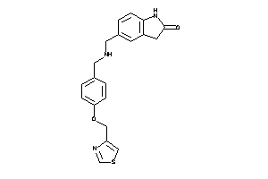 5-[[[4-(thiazol-4-ylmethoxy)benzyl]amino]methyl]oxindole