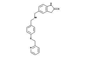 5-[[[4-(2-pyridylmethoxy)benzyl]amino]methyl]oxindole