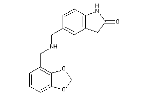 5-[(1,3-benzodioxol-4-ylmethylamino)methyl]oxindole