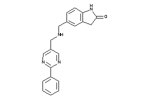 5-[[(2-phenylpyrimidin-5-yl)methylamino]methyl]oxindole