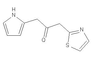 1-(1H-pyrrol-2-yl)-3-thiazol-2-yl-acetone