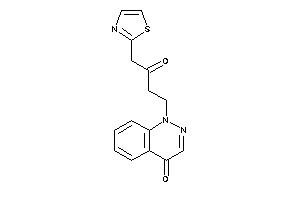 1-(3-keto-4-thiazol-2-yl-butyl)cinnolin-4-one