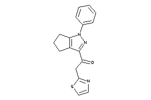 1-(1-phenyl-5,6-dihydro-4H-cyclopenta[c]pyrazol-3-yl)-2-thiazol-2-yl-ethanone