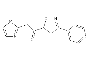 1-(3-phenyl-2-isoxazolin-5-yl)-2-thiazol-2-yl-ethanone