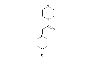 1-(2-keto-2-thiomorpholino-ethyl)-4-pyridone