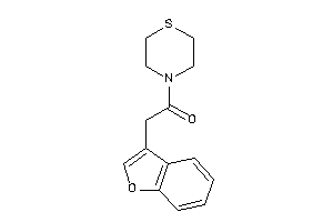 2-(benzofuran-3-yl)-1-thiomorpholino-ethanone